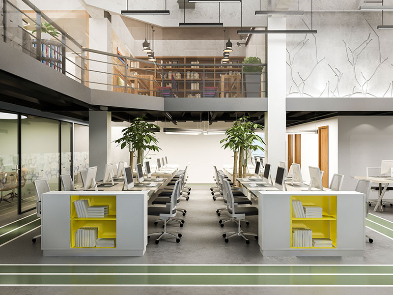 Cách bố trí nội thất văn phòng khoa học và tối ưu không gian